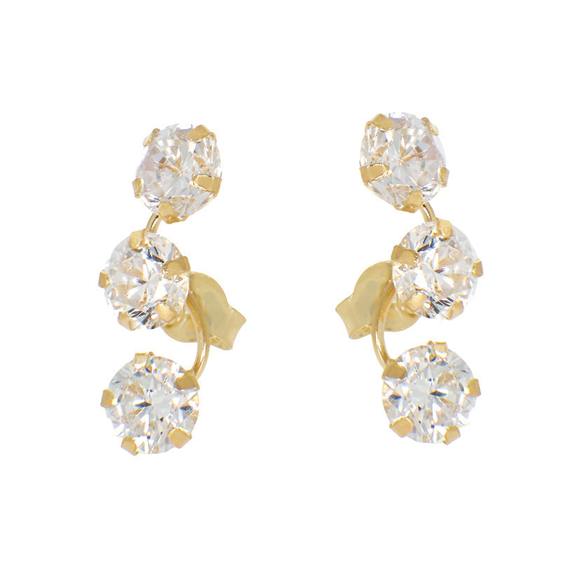 Cercei, Aur Galben, 14 k, 1.44 gr, Cod Produs: 840198 - Tezaurshop.ro