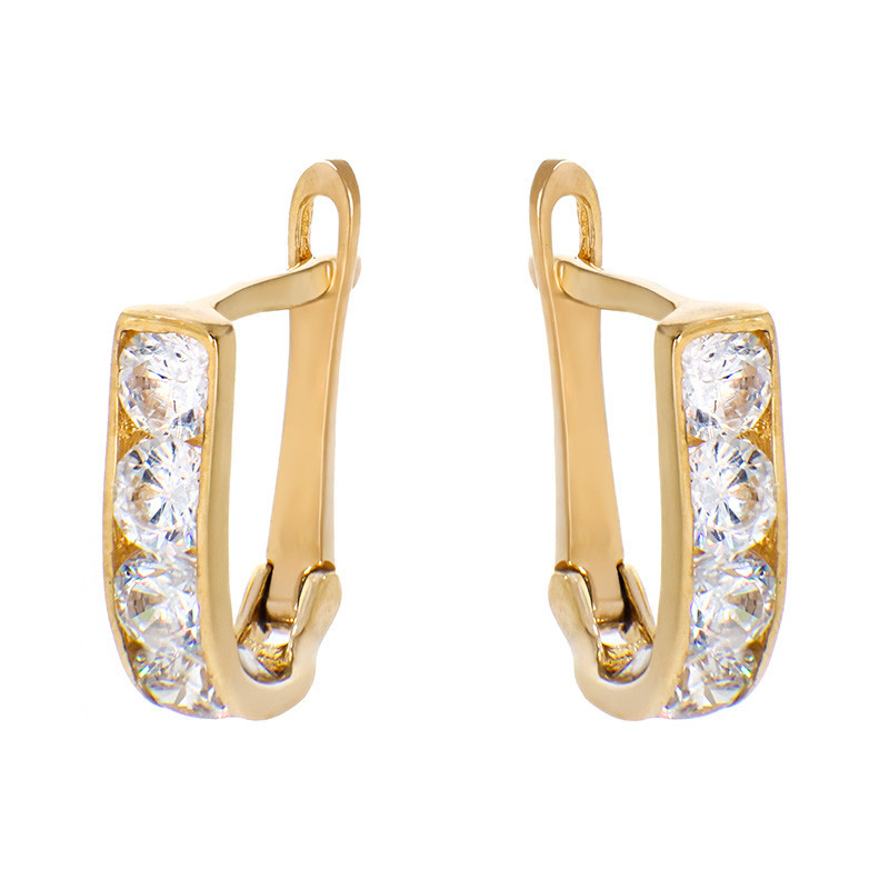 Cercei, Aur Galben, 14 k, 0.78 gr, Cod Produs: 840239 - Tezaurshop.ro