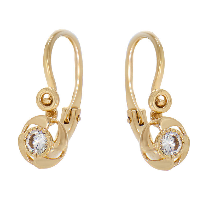 Cercei, Aur Galben, 14 k, 1.16 gr, Cod Produs: 840659 - Tezaurshop.ro