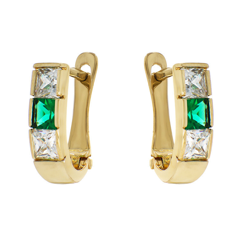Cercei, Aur Galben, 14 k, 1.84 gr, Cod Produs: 841004 - Tezaurshop.ro