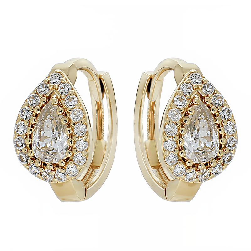 Cercei, Aur Galben, 14 k, 1.92 gr, Cod Produs: 841402 - Tezaurshop.ro