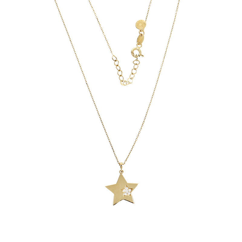 Colier, Aur Galben, 14 k, 2.06 gr, Cod Produs: 841502 - Tezaurshop.ro