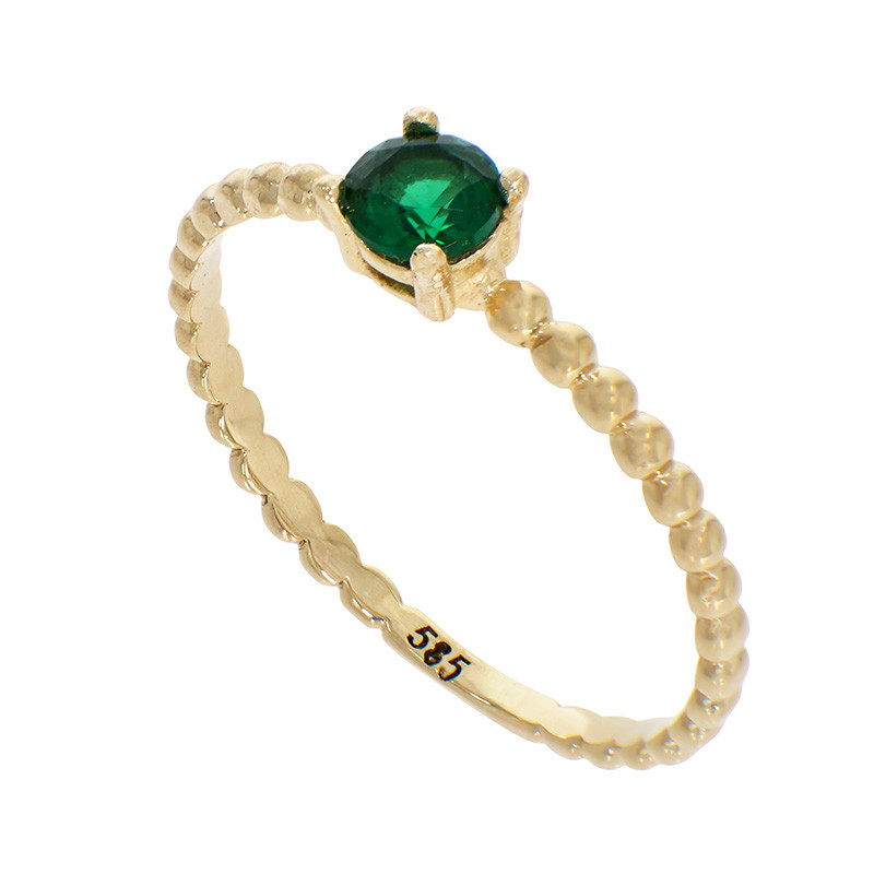Inel De Logodna, Aur Galben, 14 k, 1.04 gr, Cod Produs: 841895 - Tezaurshop.ro