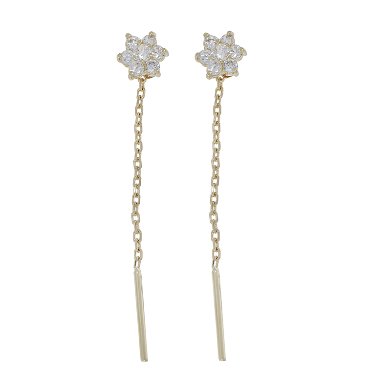 Cercei, Aur Galben, 14 k, 2.36 gr, Cod Produs: 842172 - Tezaurshop.ro