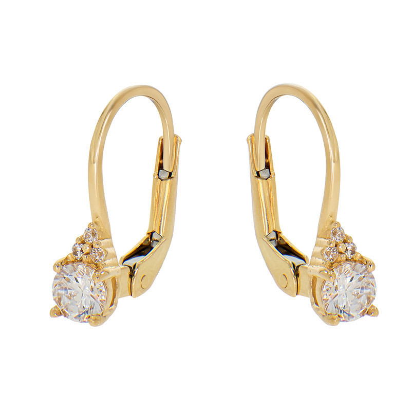 Cercei, Aur Galben, 14 k, 1.8 gr, Cod Produs: 842186 - Tezaurshop.ro