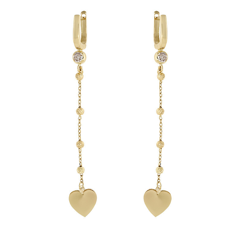 Cercei, Aur Galben, 14 k, 3.47 gr, Cod Produs: 842234 - Tezaurshop.ro