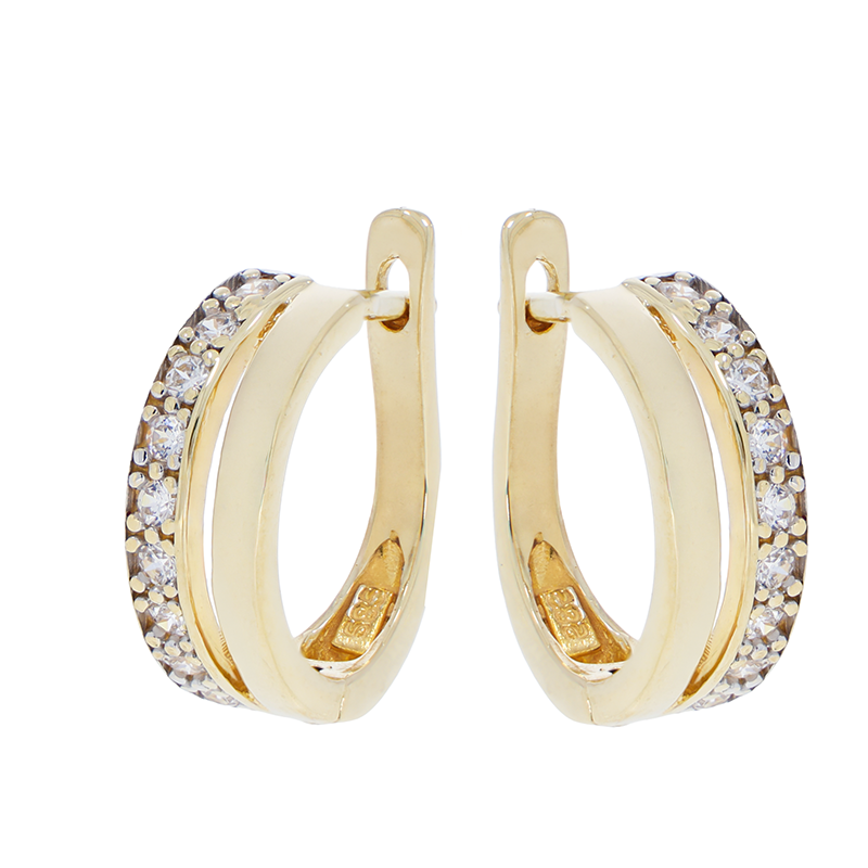 Cercei, Aur Galben, 14 k, 3.73 gr, Cod Produs: 842247 - Tezaurshop.ro