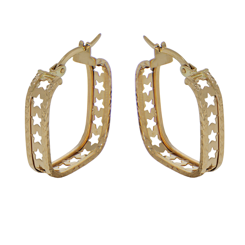 Cercei, Aur Galben, 14 k, 2.57 gr, Cod Produs: 842439 - Tezaurshop.ro