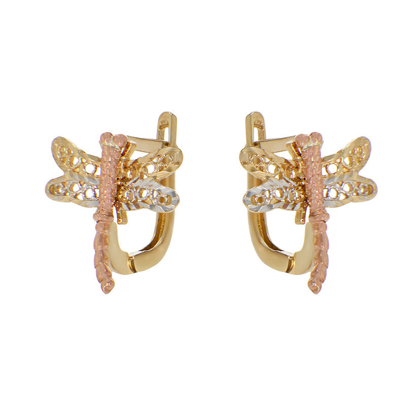 Cercei, Aur Mixt, 14 k, 2.02 gr, Cod Produs: 842835 - Tezaurshop.ro