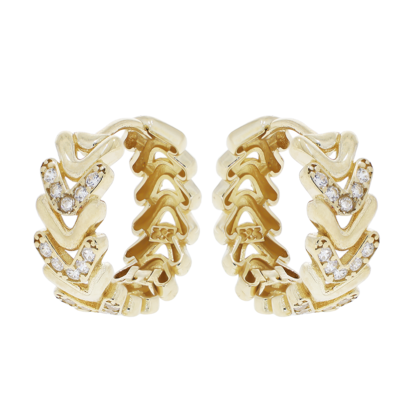 Cercei, Aur Galben, 14 k, 3.95 gr, Cod Produs: 842874 - Tezaurshop.ro