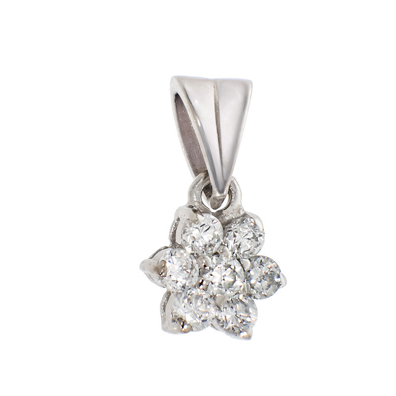 Pandantiv, Aur Alb, 14 k, 0.6 gr, Cod Produs: 843130 - Tezaurshop.ro