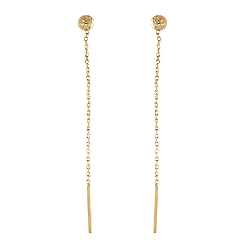 Cercei, Aur Galben, 14 k, 0.69 gr, Cod Produs: 844421 - Tezaurshop.ro