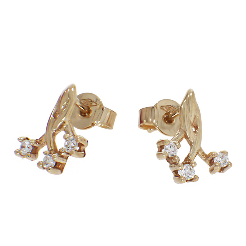 Cercei, Aur Galben, 14 k, 1.35 gr, Cod Produs: 844423 - Tezaurshop.ro
