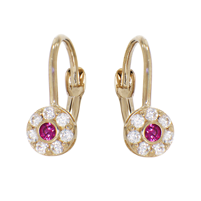 Cercei, Aur Galben, 14 k, 1.3 gr, Cod Produs: 844502 - Tezaurshop.ro
