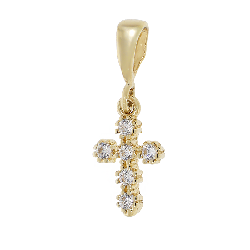 Pandantiv Cruce, Aur Galben, 14 k, 0.44 gr, Cod Produs: 844513 - Tezaurshop.ro