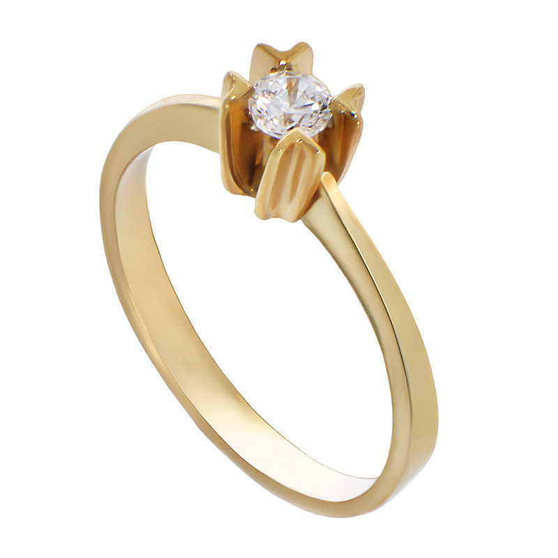 Inel De Logodna, Aur Galben, 14 k, 2.98 gr, Cod Produs: 845231 - Tezaurshop.ro