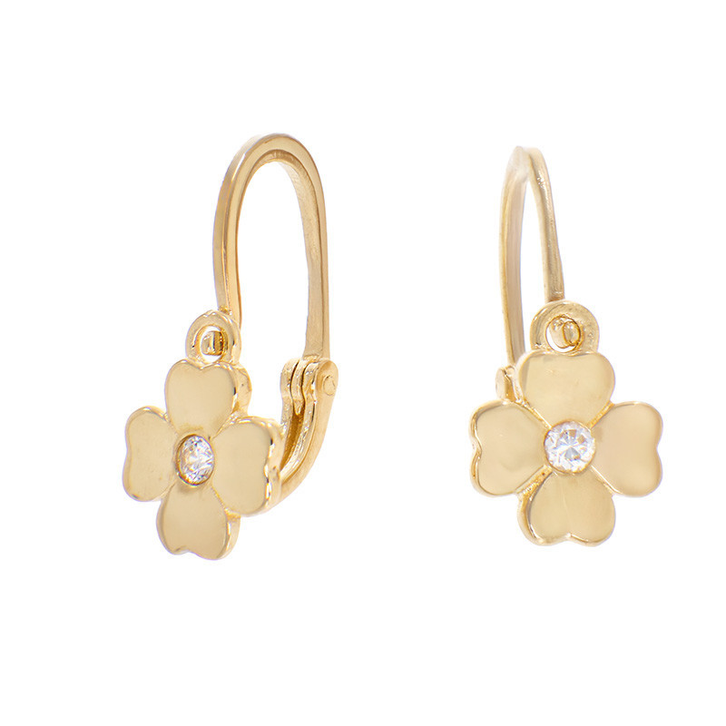 Cercei, Aur Galben, 14 k, 1.25 gr, Cod Produs: 845276 - Tezaurshop.ro