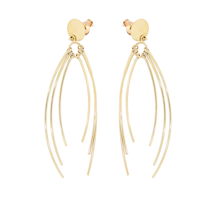 Cercei, Aur Galben, 14 k, 10.1 gr, Cod Produs: 845350 - Tezaurshop.ro