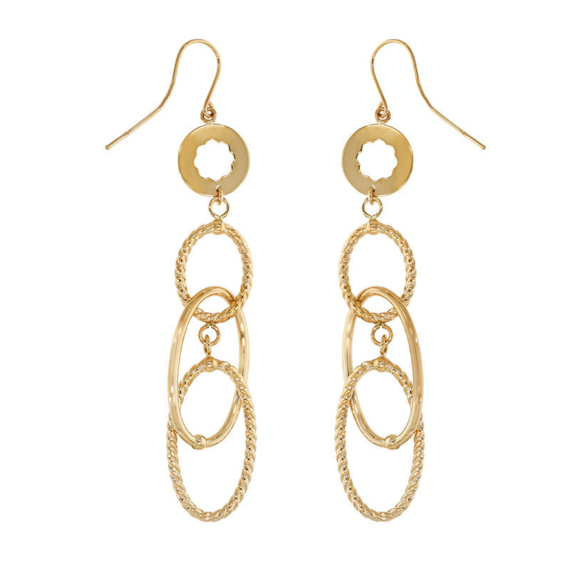 Cercei, Aur Galben, 18 k, 5.89 gr, Cod Produs: 845365 - Tezaurshop.ro