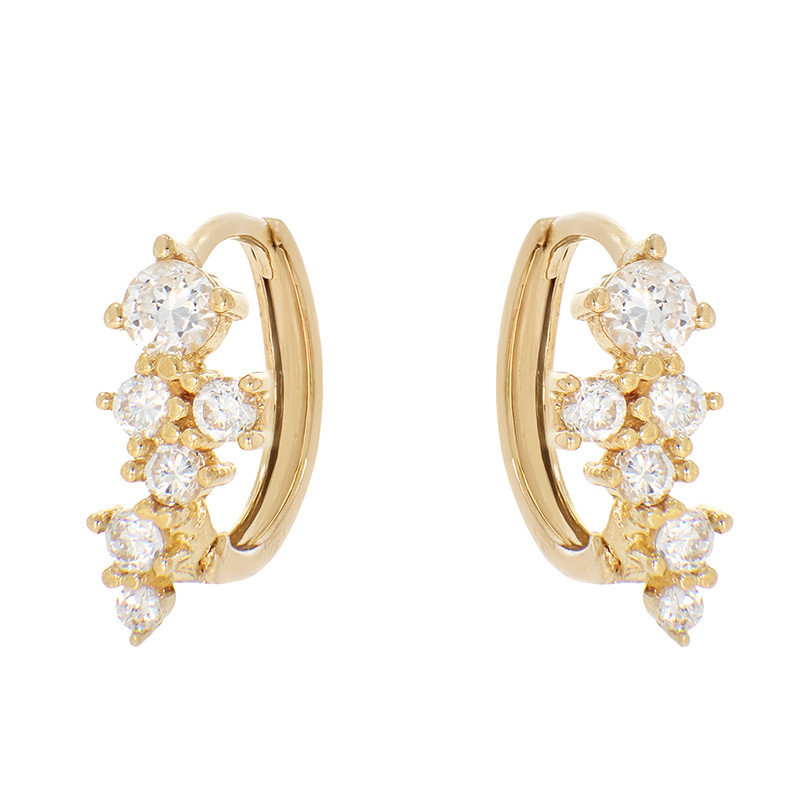 Cercei, Aur Galben, 14 k, 1.7 gr, Cod Produs: 846729 - Tezaurshop.ro
