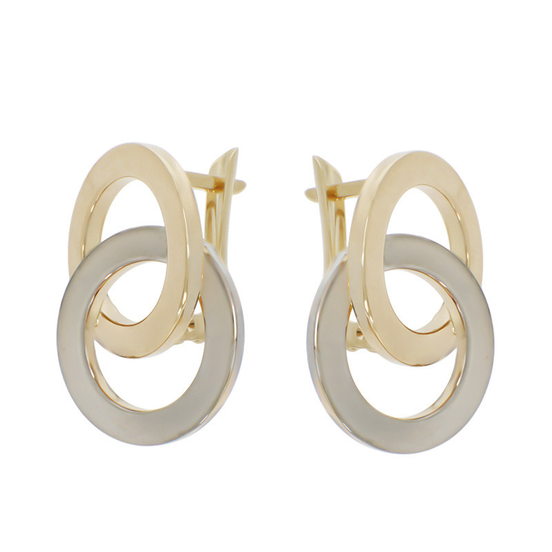 Cercei, Aur Mixt, 14 k, 3.03 gr, Cod Produs: 848227 - Tezaurshop.ro