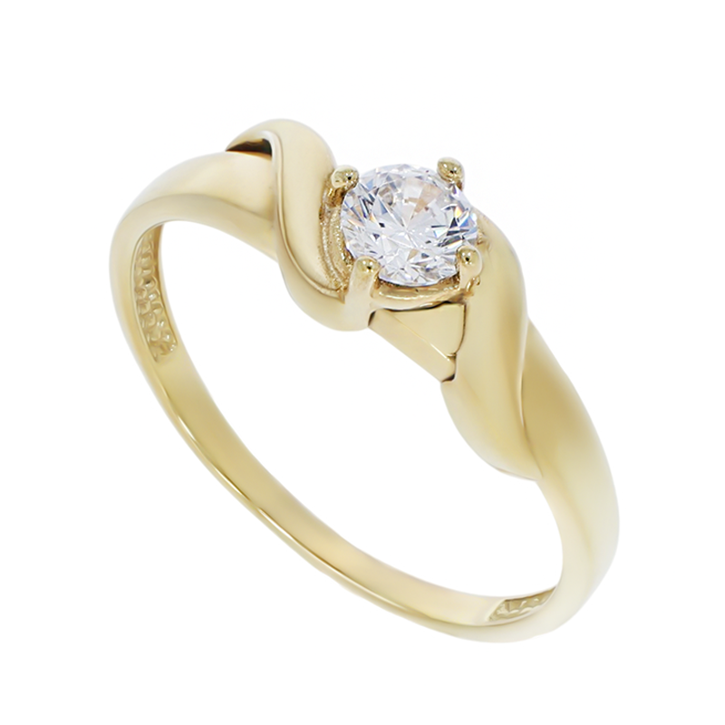 Inel De Logodna, Aur Galben, 14 k, 2.24 gr, Cod Produs: 848575 - Tezaurshop.ro