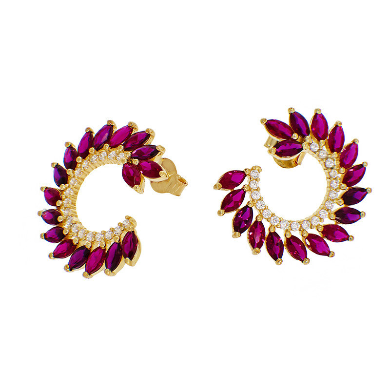 Cercei, Aur Galben, 14 k, 3.18 gr, Cod Produs: 849041 - Tezaurshop.ro