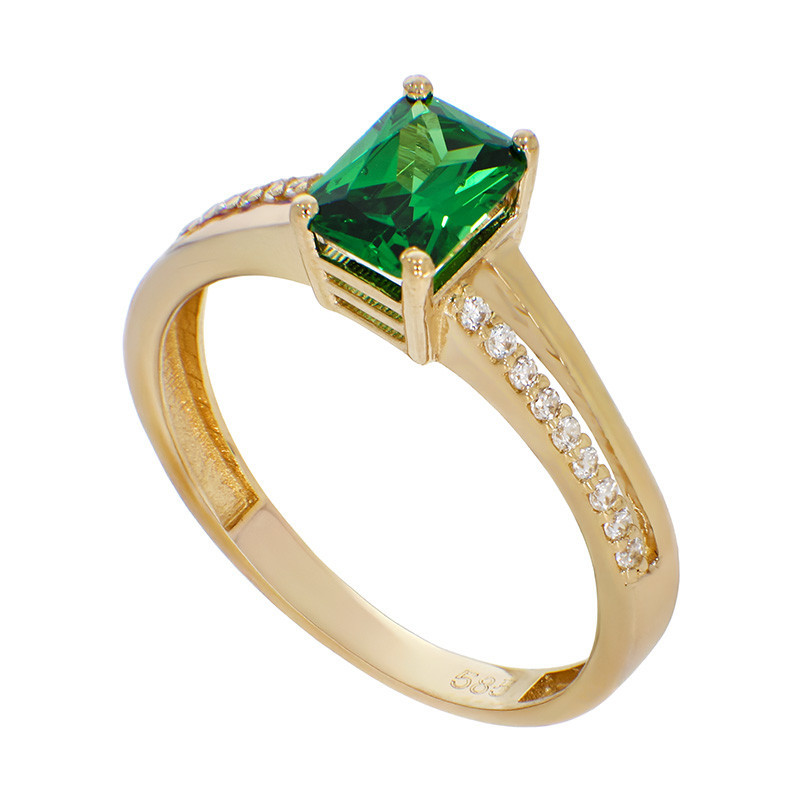 Inel De Logodna, Aur Galben, 14 k, 2.4 gr, Cod Produs: 849208 - Tezaurshop.ro