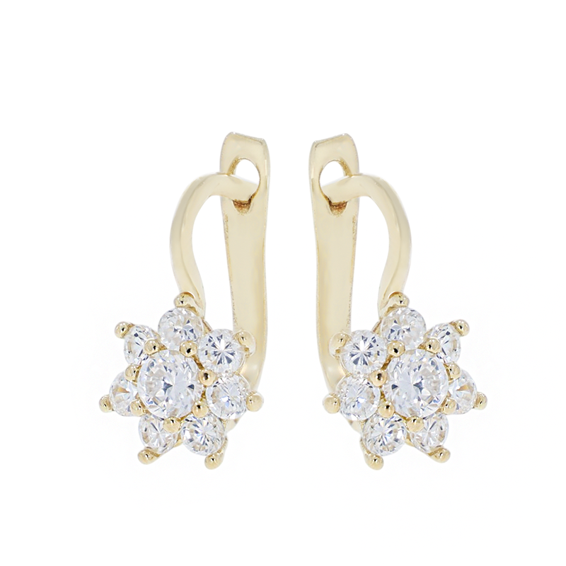 Cercei, Aur Galben, 14 k, 1.89 gr, Cod Produs: 849377 - Tezaurshop.ro