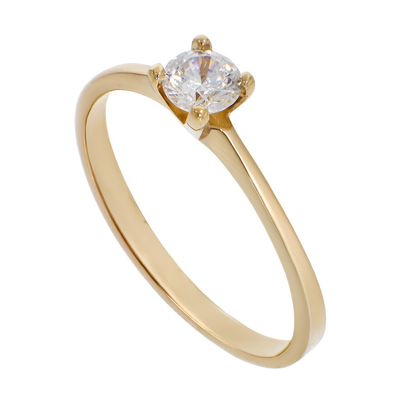 Inel De Logodna, Aur Galben, 14 k, 1.99 gr, Cod Produs: 849500 - Tezaurshop.ro