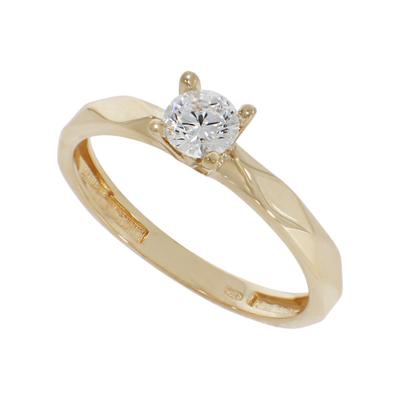 Inel De Logodna, Aur Galben, 14 k, 1.74 gr, Cod Produs: 849628 - Tezaurshop.ro