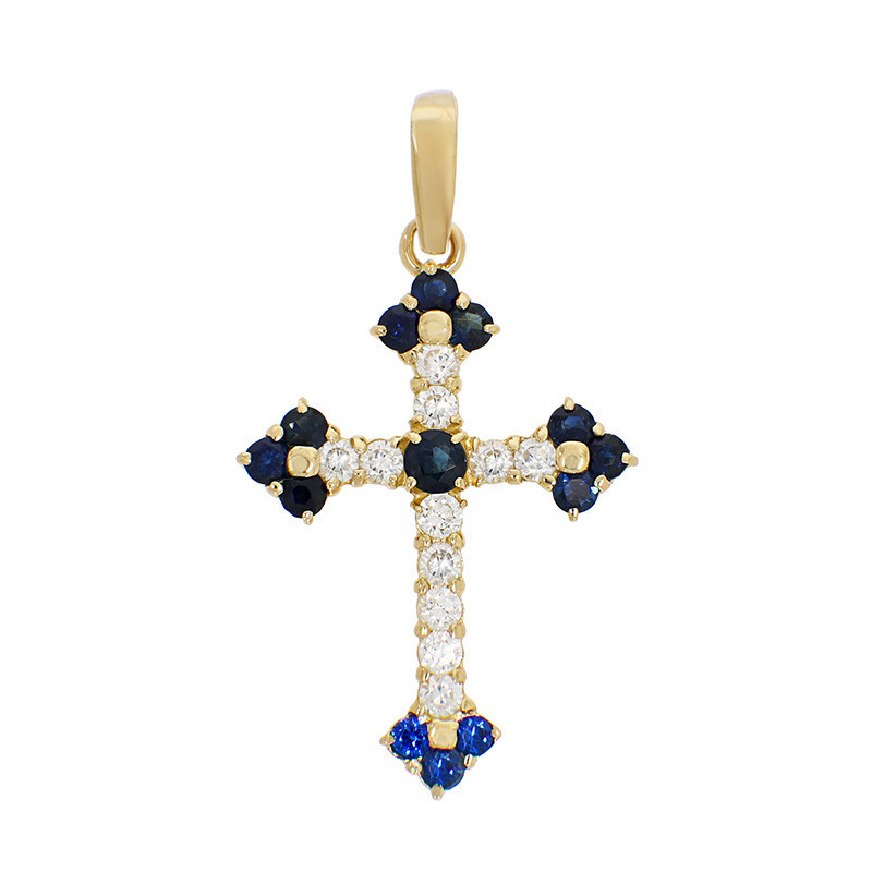 Pandantiv Cruce, Aur Galben, 18 k, 2.94 gr, Cod Produs: 850466 - Tezaurshop.ro