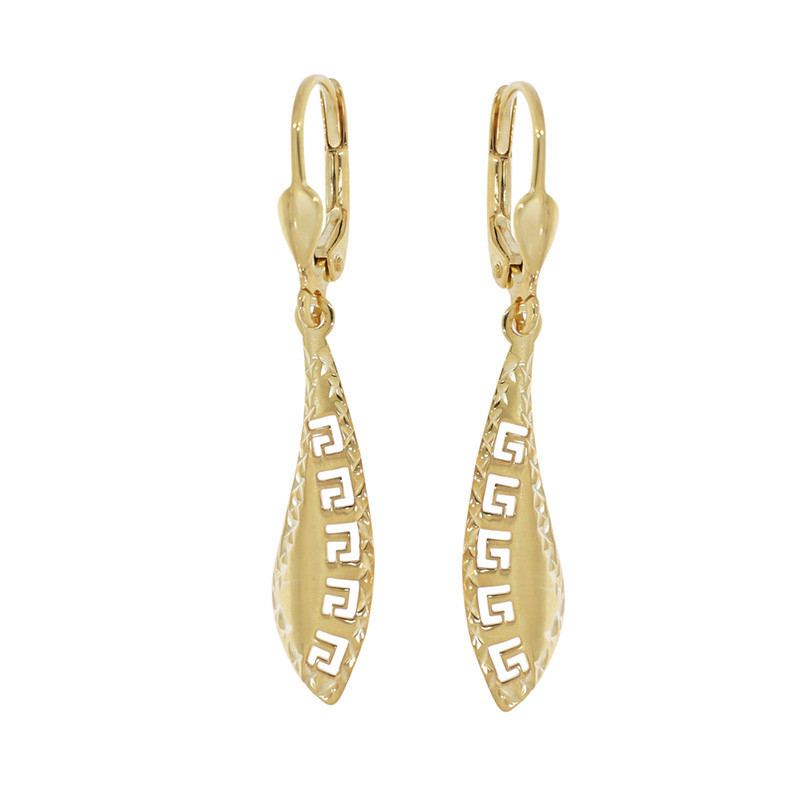 Cercei, Aur Galben, 14 k, 1.94 gr, Cod Produs: 850690 - Tezaurshop.ro