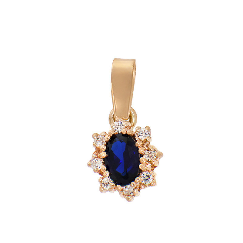 Pandantiv, Aur Roz, 14 k, 1.32 gr, Cod Produs: 850818 - Tezaurshop.ro