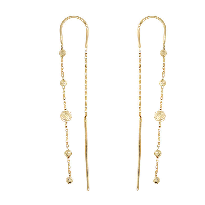 Cercei, Aur Galben, 14 k, 1.82 gr, Cod Produs: 850949 - Tezaurshop.ro