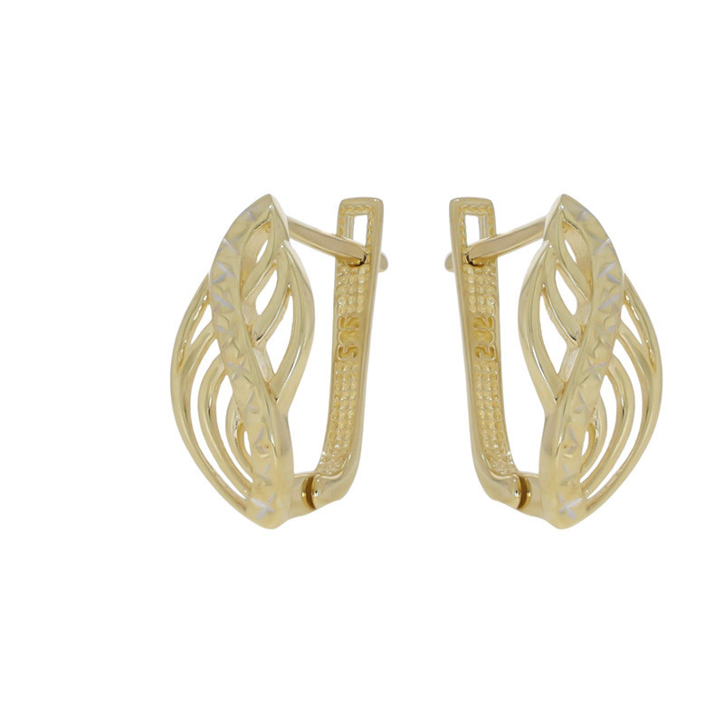Cercei, Aur Galben, 14 k, 2.43 gr, Cod Produs: 851846 - Tezaurshop.ro