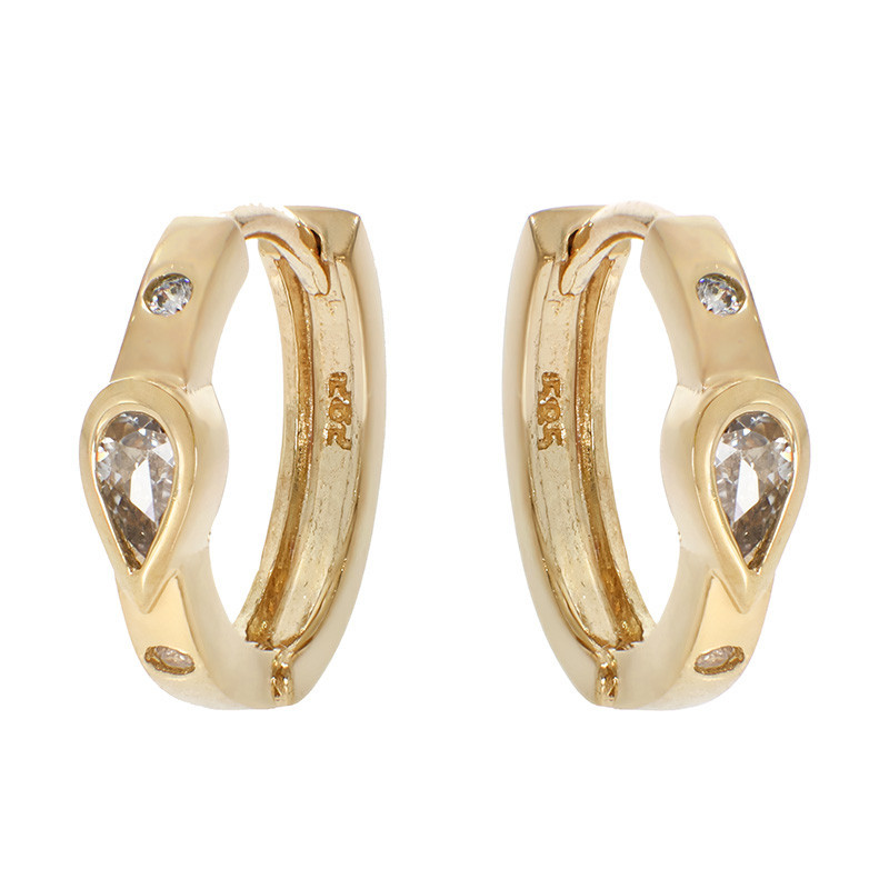 Cercei, Aur Galben, 14 k, 2.65 gr, Cod Produs: 851931 - Tezaurshop.ro