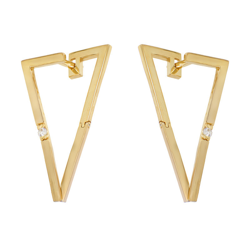 Cercei, Aur Galben, 14 k, 3.18 gr, Cod Produs: 851981 - Tezaurshop.ro