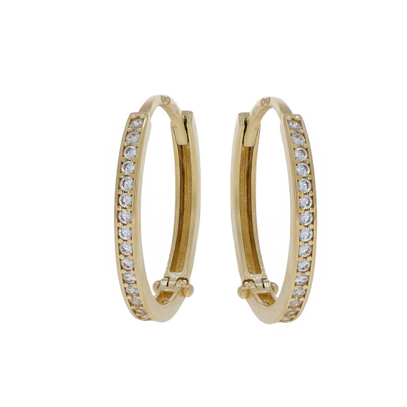 Cercei, Aur Galben, 14 k, 2.22 gr, Cod Produs: 852979 - Tezaurshop.ro