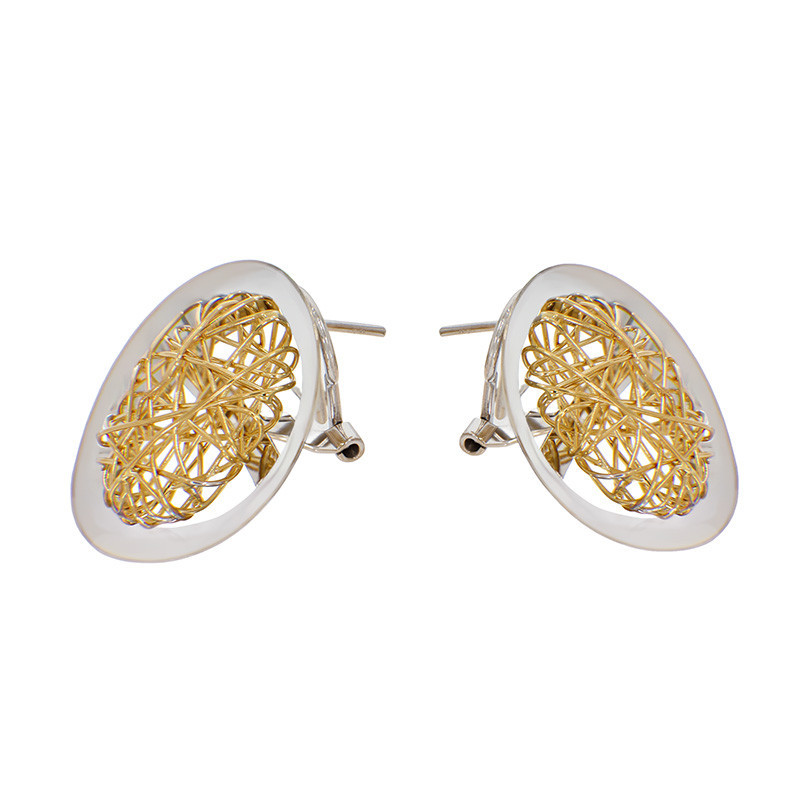 Cercei, Aur Mixt, 18 k, 9.48 gr, Cod Produs: 853231 - Tezaurshop.ro