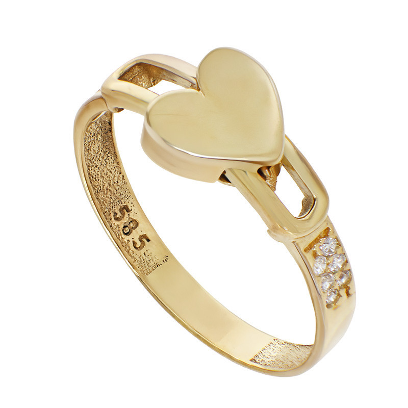 Inel, Aur Galben, 14 k, 1.79 gr, Cod Produs: 853349 - Tezaurshop.ro