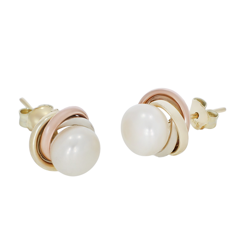 Cercei, Aur Mixt, 14 k, 3.3 gr, Cod Produs: 854063 - Tezaurshop.ro