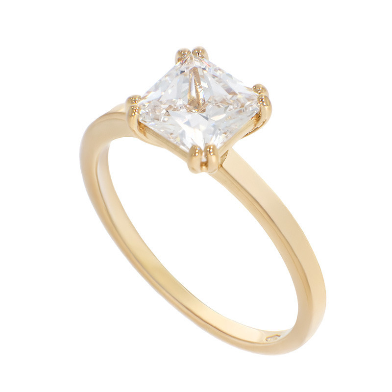 Inel De Logodna, Aur Galben, 14 k, 2.35 gr, Cod Produs: 854206 - Tezaurshop.ro
