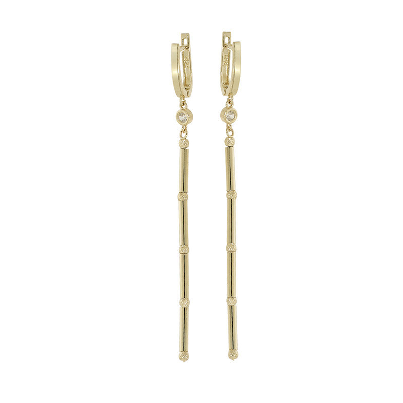 Cercei, Aur Galben, 14 k, 3.56 gr, Cod Produs: 854405 - Tezaurshop.ro