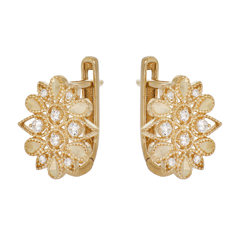 Cercei, Aur Galben, 14 k, 2.99 gr, Cod Produs: 855651 - Tezaurshop.ro