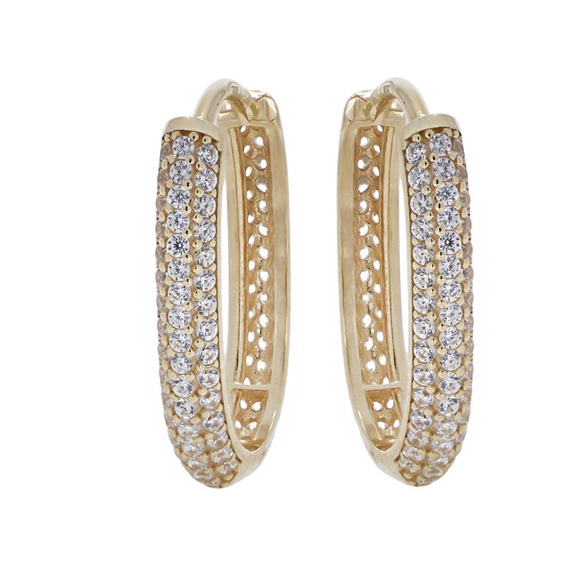 Cercei, Aur Galben, 14 k, 3.22 gr, Cod Produs: 856182 - Tezaurshop.ro