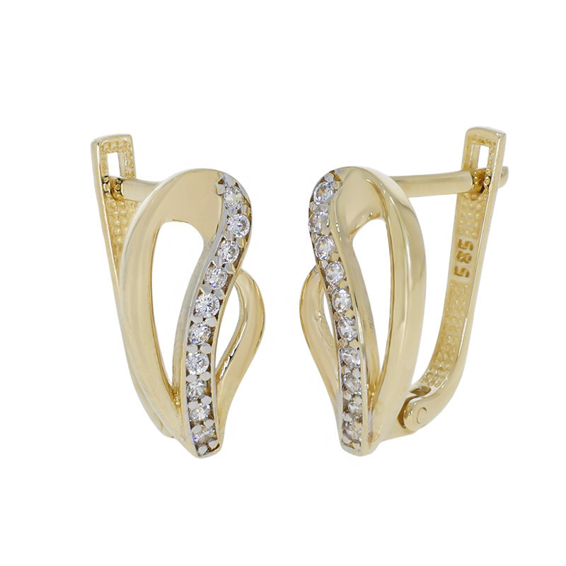 Cercei, Aur Galben, 14 k, 2.94 gr, Cod Produs: 856697 - Tezaurshop.ro