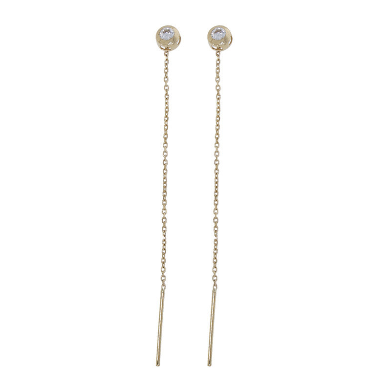 Cercei, Aur Galben, 14 k, 0.96 gr, Cod Produs: 856762 - Tezaurshop.ro