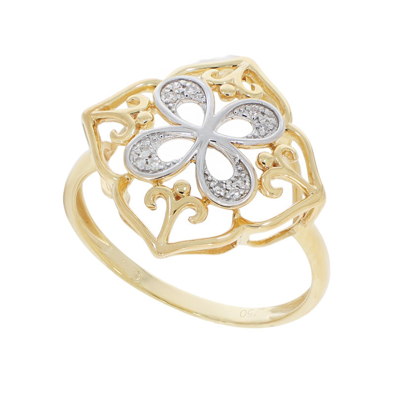 Inel, Aur Mixt, 18 k, 2.1 gr, Cod Produs: 857094 - Tezaurshop.ro