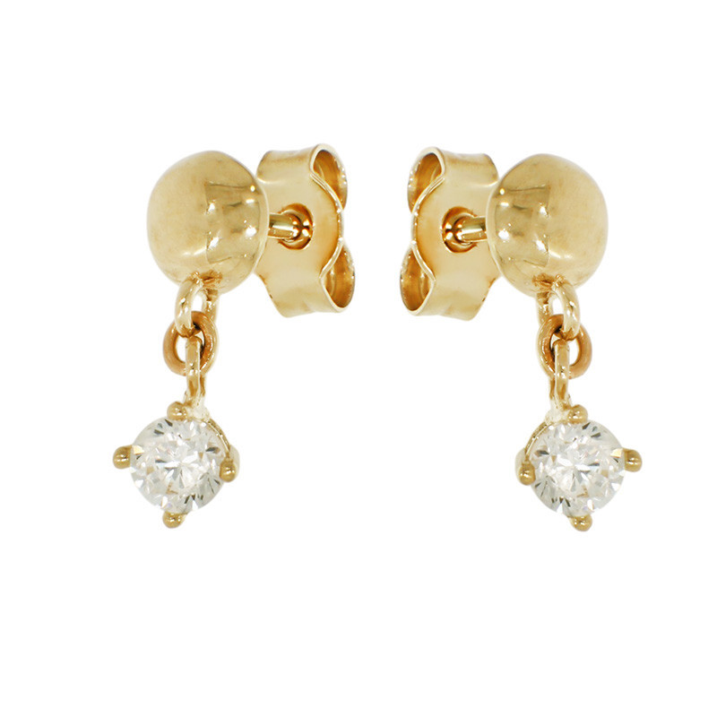 Cercei, Aur Galben, 14 k, 1.28 gr, Cod Produs: 857245 - Tezaurshop.ro